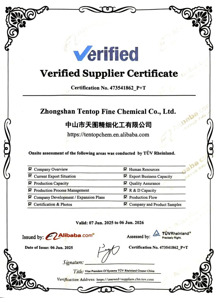 Third qualification certificate